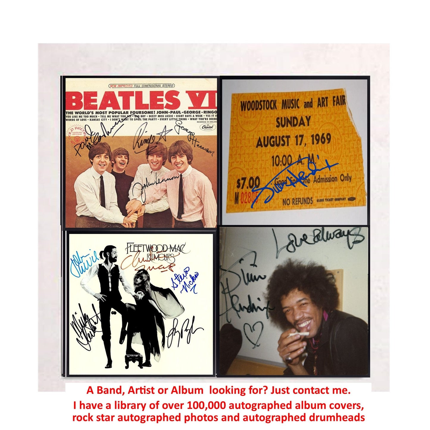 Autographed Bruce Springsteen "Thunder Road" Sheet Music Replica, 11" x 14",
