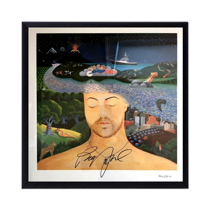 Autographed Billy Joel Album Cover Replicas & Sheet Music Replicas.  12" x 12", 11" x 14" or 13" x 19".  Frame included. Just message me to tell me the replica you want framed and shipped.