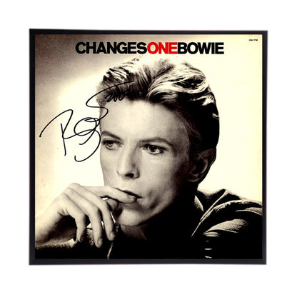 David Bowie Autographed Album Cover Replica,