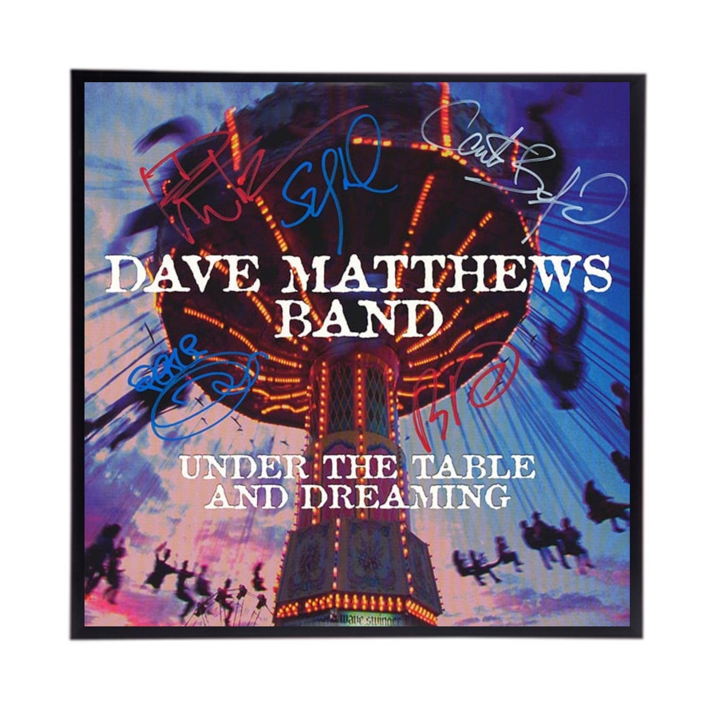 Dave Matthews Autographed Album Cover Replica,