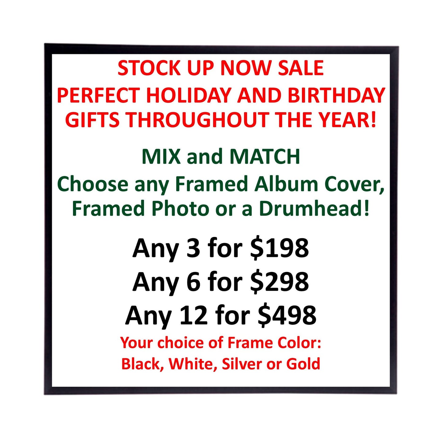 Beatles Autographed "Rubber Soul" Album Cover Replica,