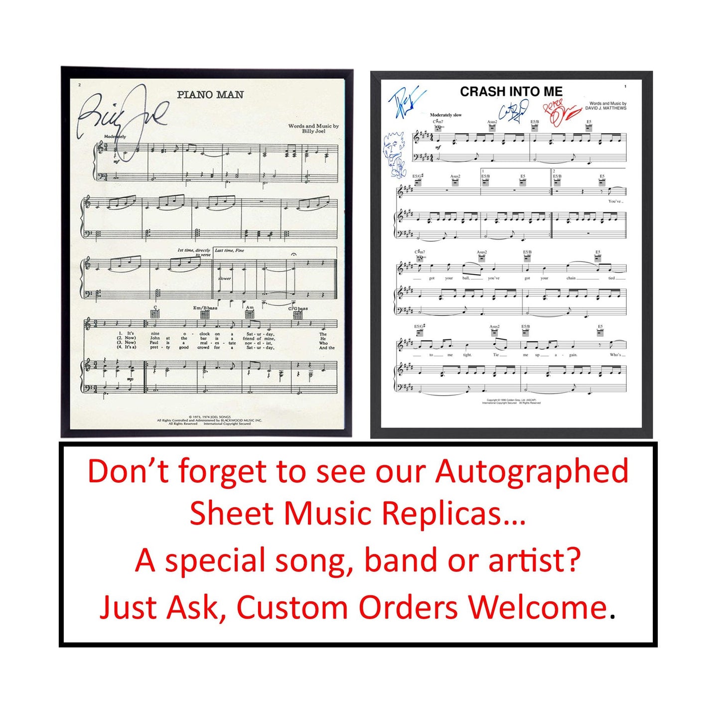 FRAME INCLUDED, Bruce Springsteen Born to Run 40th Anniversary Poster Replica, Various sizes available