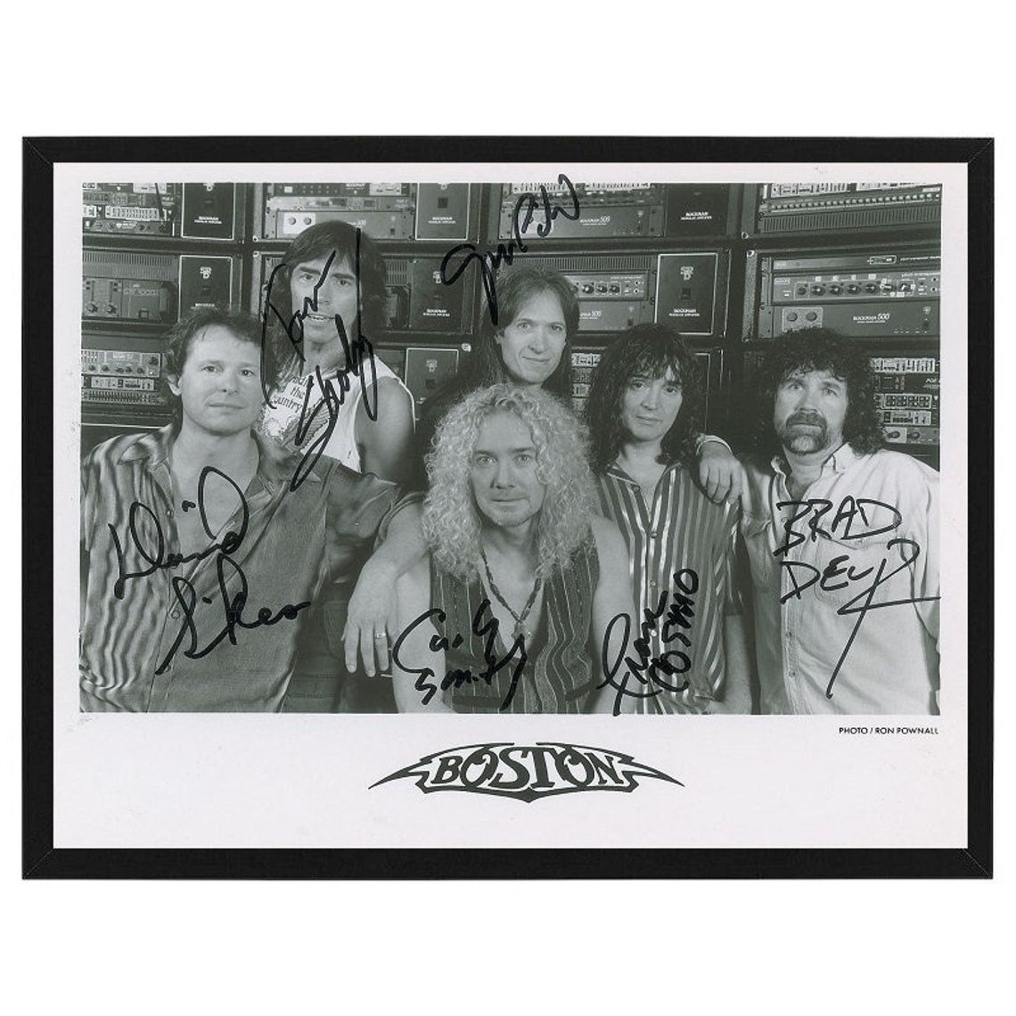 Boston Autographed Photo Reprint / Available in various sizes