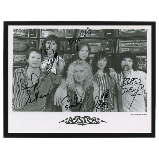 Boston Autographed Photo Reprint / Available in various sizes
