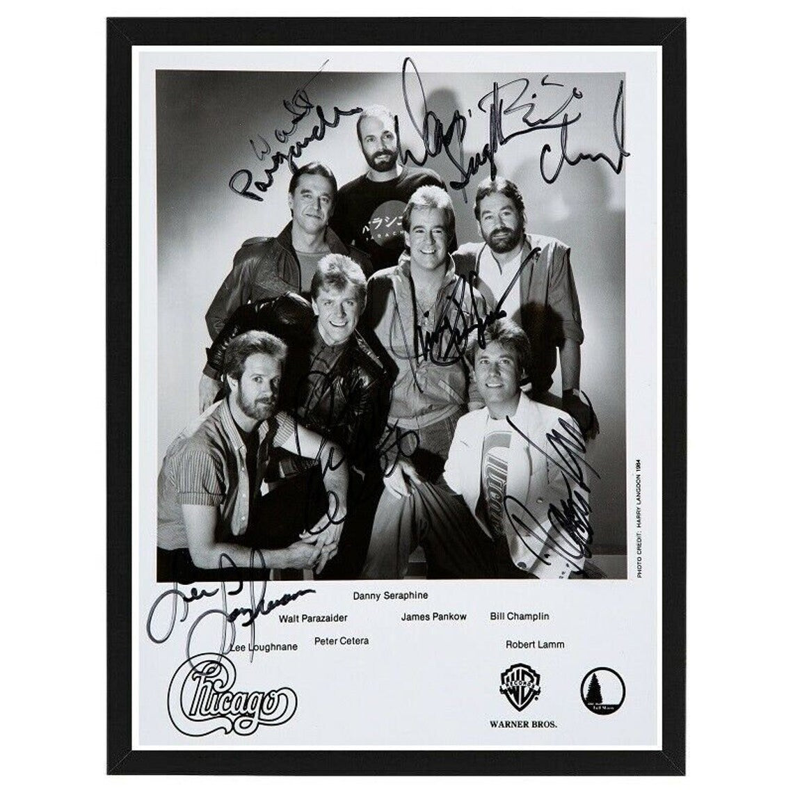 Chicago Autographed Photo Reprint / Available in various sizes