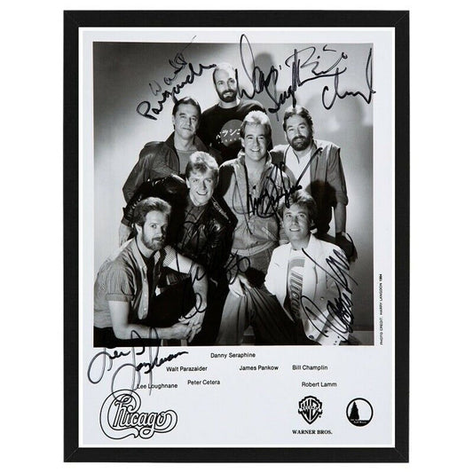 Chicago Autographed Photo Reprint / Available in various sizes